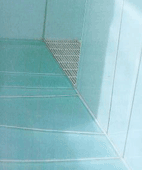 Glass Flooring in Irregular Width