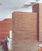 Wall Decor with Exposed Bricks
