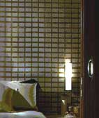 Individually Laid Metallic Wall Tiles